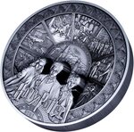 Pièce de monnaie en Argent 20 Dollars g 1000 (1 Kg) Millésime 2026 GOLDEN TRIO (PRÉCOMMANDE)