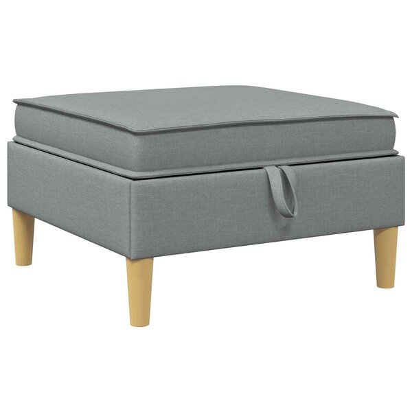 vidaXL Sofa avec rangement Tissu