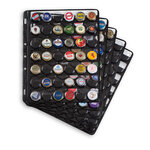 Recharges noires COMPART pour 42 capsules de Champagne.