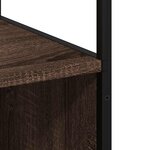 vidaXL Armoire de salle de bain chêne marron 35x37 5x166 cm
