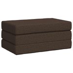 vidaXL Canapé-lit pliable 80 x 67 x 45 cm Taupe