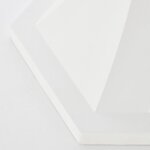 Borne extérieure blanc - Métal/verre - IP44 - 1xE27 60W