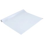 vidaXL Film de fenêtre statique dépoli blanc transparent 45x2000cm PVC