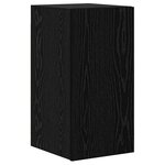 vidaXL Meuble TV mural 3 Pièces 100 x 30 x 30 cm Chêne noir
