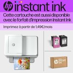 Hp 302xl cartouche d'encre noire grande capacité authentique pour hp deskjet 2130/3630 et hp officejet 3830 (f6u68ae)