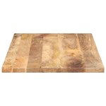 vidaXL Dessus de table 110x60x2 5cm rectangulaire bois massif manguier