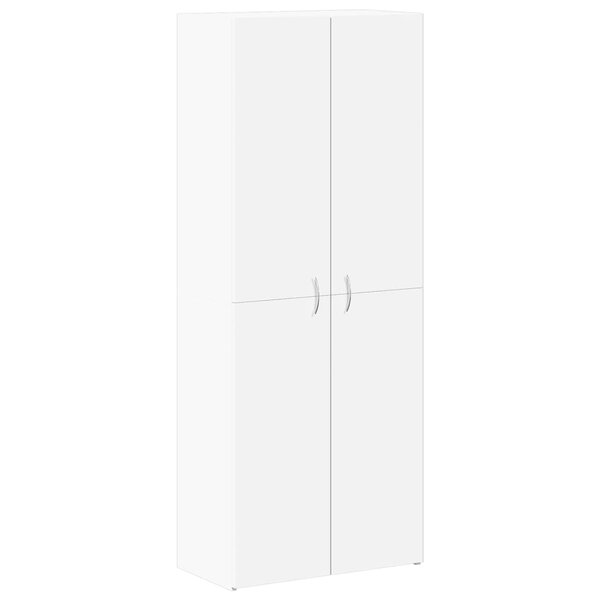 vidaXL Armoire de classement blanc 60x32x153 cm bois d'ingénierie