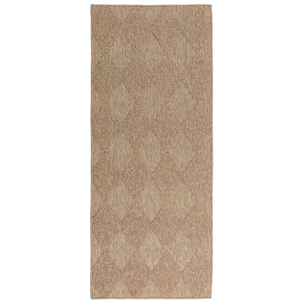 vidaXL Tapis de surface HUARTE Naturel 150 x 80 cm Polyester