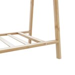 vidaXL Porte-vêtement avec étagères 96x45 5x150 5 cm bambou