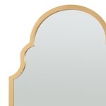 Miroir décoration moderne design mural MDF 90 x 60 cm or 03_0010178