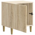 vidaXL Cabinet de chevet Chêne Sonoma 43 x 34 5 x 50 cm