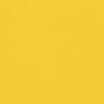 vidaXL Remorque de vélo jaune tissu oxford et fer