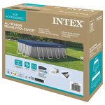 INTEX Couverture de piscine INTEX 400 x 200 cm Rectangulaire PVC  PET