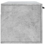 vidaXL Armoire murale gris béton 100x36 5x35 cm bois d'ingénierie