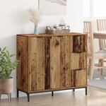 vidaXL Buffet Bois ancien 89 5 x 33 x 82 cm Bois d'ingénierie