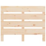 vidaXL Cadre de lit 90x190 cm Bois de pin massif Simple