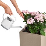 LECHUZA Jardinière Canto Color Square 40 ALL-IN-ONE Beige 13721