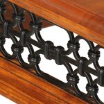 vidaXL Bureau avec tiroir 110x50x76 cm bois d'acacia solide