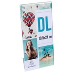 Porte-visuel Incliné Vertical Dl - Cristal - Exacompta