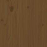 vidaXL Tables de chevet 2Pièces Marron miel 40x30x40cm Bois de pin solide
