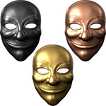 Monnaie GUY FAWKES MASK Blind Box 2 Oz Cuivre 1$ Liberia 2026 (PRÉCOMMANDE)