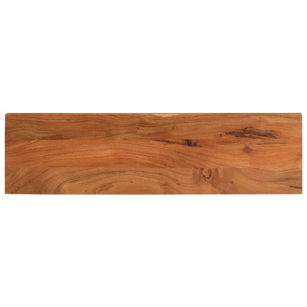 vidaXL Dessus de table 110x40x2 5cm rectangulaire bois massif d'acacia