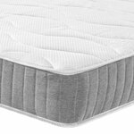 vidaXL Matelas à ressorts ensachés moyen 90x190 cm