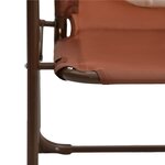 vidaXL Ensemble de bistro avec parasol pour enfants 3 Pièces Marron