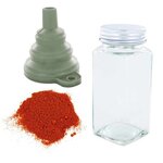 Flacon à épices poudreur + entonnoir + paprika fumé 40 g
