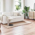 vidaXL Tapis en Fourrure Synthétique de Lapin Olite Taupe 80 x 200 cm