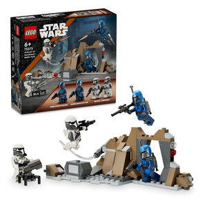 Pack de Combat Mandalorien LEGO Star Wars 75373 - Action et Aventures Épiques