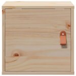 vidaXL Armoire murale 31 5x30x30 cm Bois massif Pin