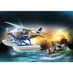 PLAYMOBIL 70779 - City Action Hydravion de police et bandit