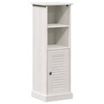 vidaXL Cabinet de salle de bain VIGO Blanc 37 x 34 x 110 cm