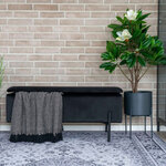 House Nordic Banc avec rangement Luna Noir