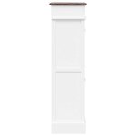 vidaXL Armoire à chaussures Marron 50 x 28 x 98 cm Bois de Paulownia