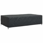 vidaXL Housse pour mobilier d'extérieur Noir 305 x 190 x 85 cm 600D