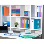 Chemise À Élastiques 3 Rabats Pp Opak - A4 - Bleu Clair - X 50 - Exacompta