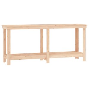 vidaXL Banc de travail 180x50x80 cm Bois de pin massif