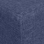 vidaXL Canapé-lit pliable 75 x 63 x 45 cm Bleu