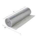 Pack And Move - Film À Bulle Recyclé - 1 X 30 M - Déménagement  Expédition Et Protection - Papier Bulle De Qualité