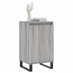 vidaXL Buffet sonoma gris 40x35x70 cm bois d'ingénierie