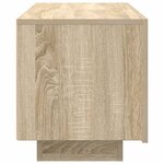 vidaXL Meuble TV Chêne sonoma 100x35x40 cm Bois d'ingénierie