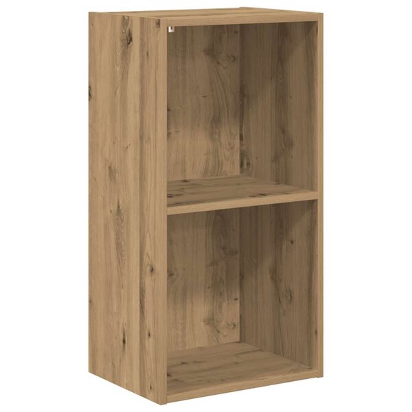 vidaXL Bibliothèque chêne artisanal 40x30x77 cm bois d'ingénierie