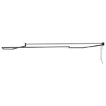 vidaXL Cadre de store rétractable électrique Anthracite 4 x 2 m