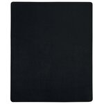 vidaXL Draps-housses Jersey 2 Pièces Noir 140x200 cm Coton
