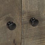 vidaXL Buffet 60x33x75 cm Bois massif de manguier