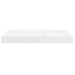 vidaXL Matelas de lit à ressorts ensachés fermeté moyenne Blanc 140x190x20 cm