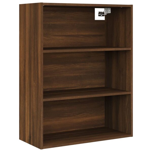 vidaXL Armoire murale suspendue Chêne marron 69 5x32 5x90 cm