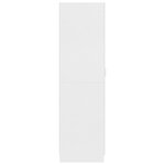 vidaXL Garde-robe Blanc 80x52x180 cm Bois d’ingénierie